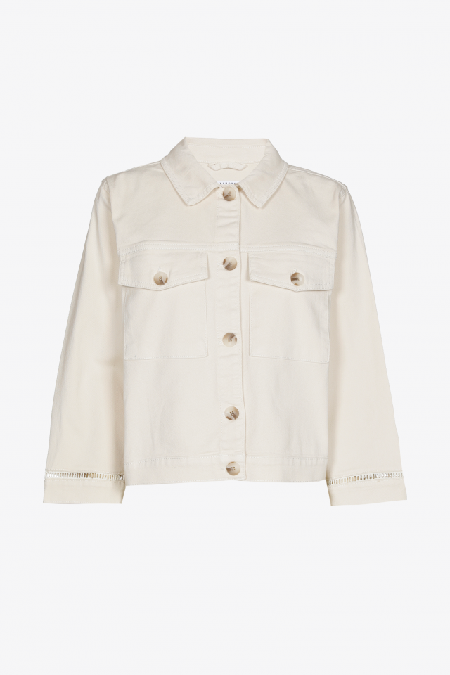 Veste courte avec entre-deux