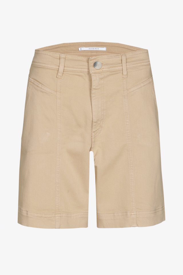 Jeansshort met steekzakken