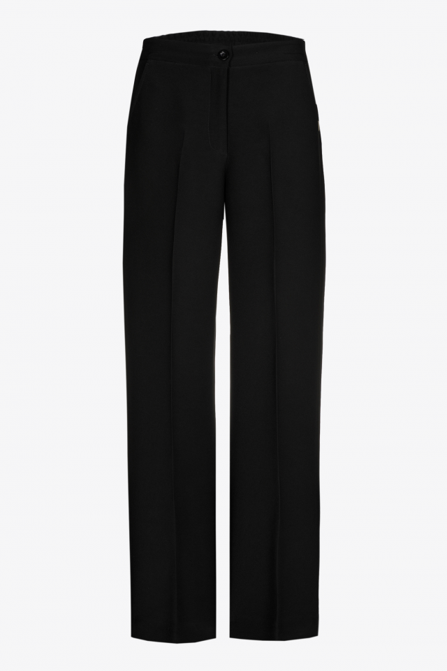 Smart wide-leg trousers