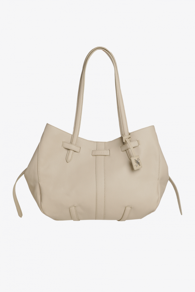 Grand sac à bandoulière en faux cuir