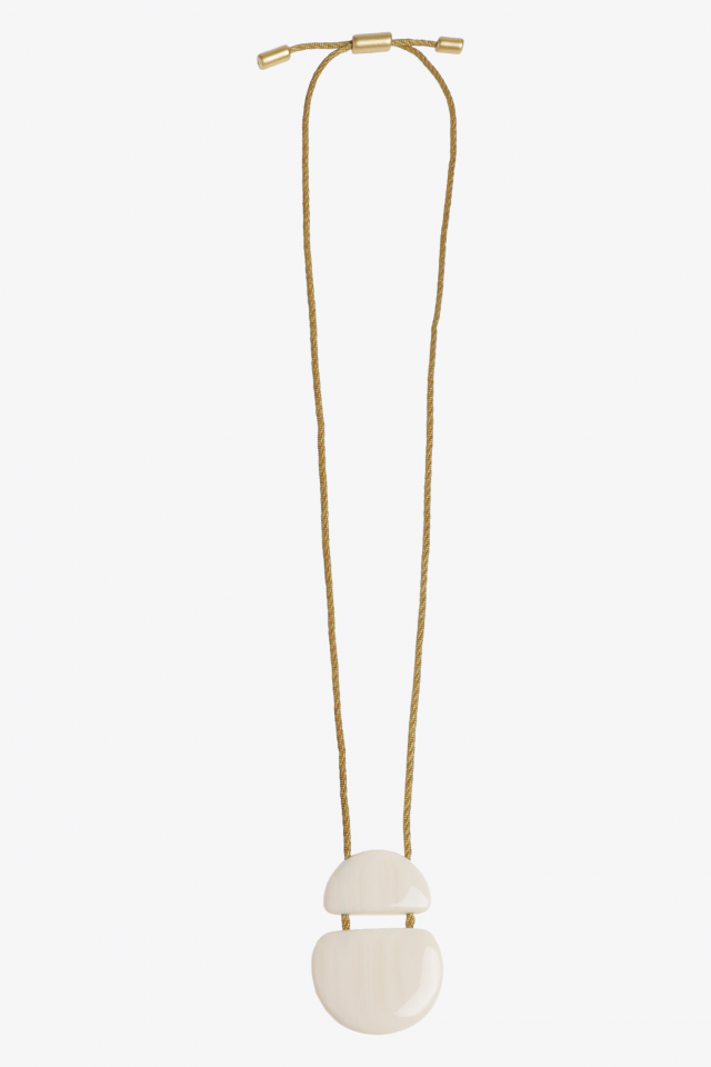 Ketting met tweedelige hanger