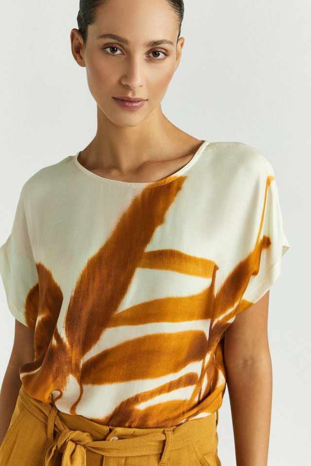 Blouse met print