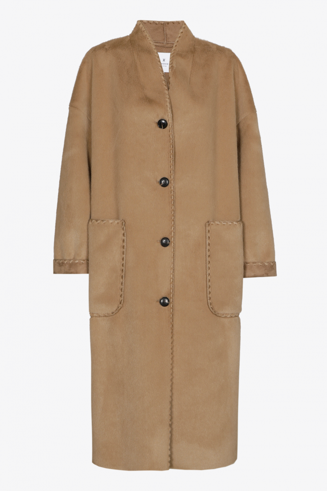 Long manteau à la mode