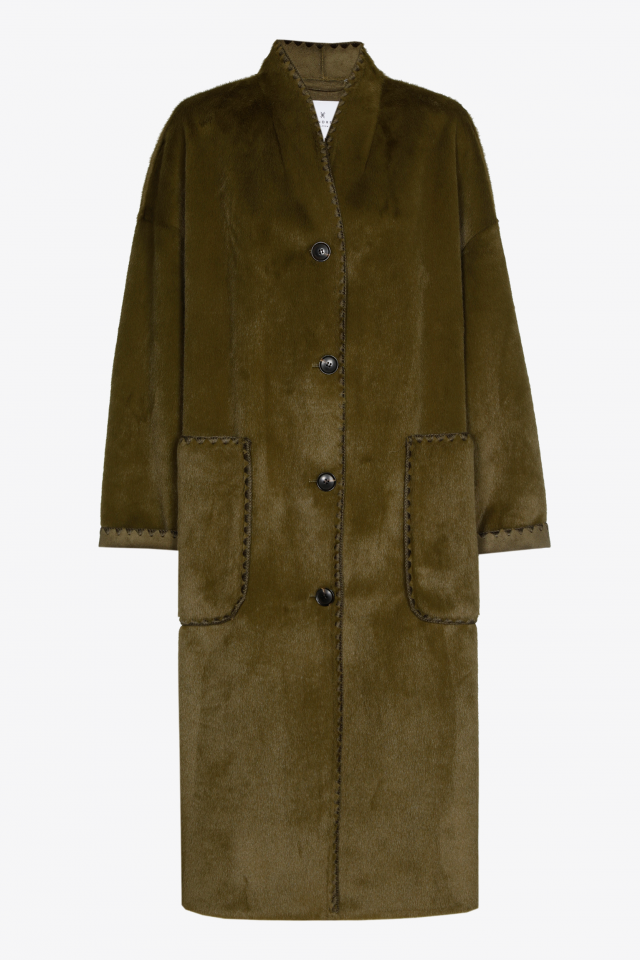 Long manteau à la mode