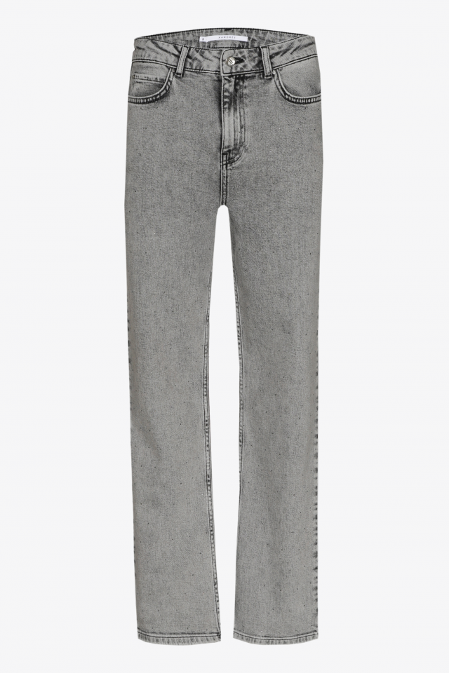 Jeans with studs