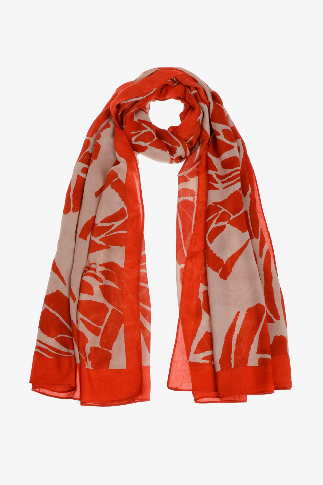 Light patterned scarf