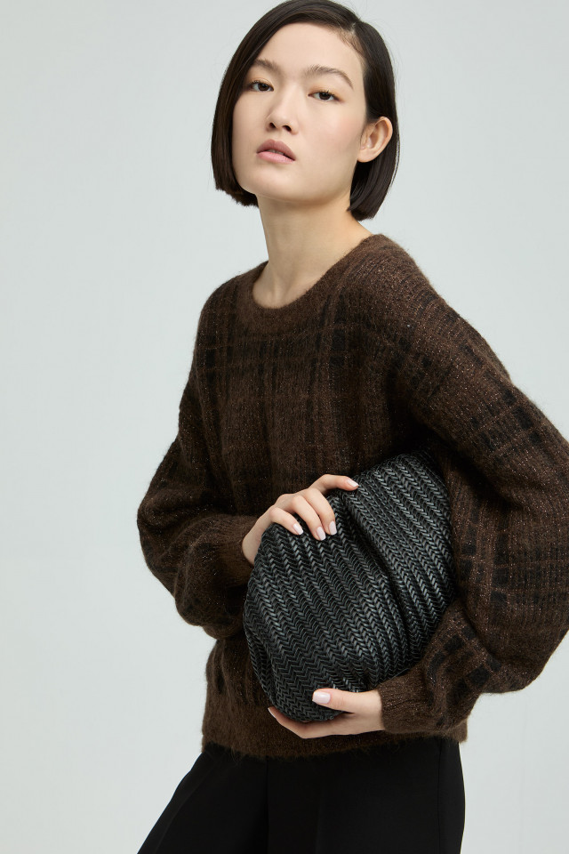 Gewoven clutch
