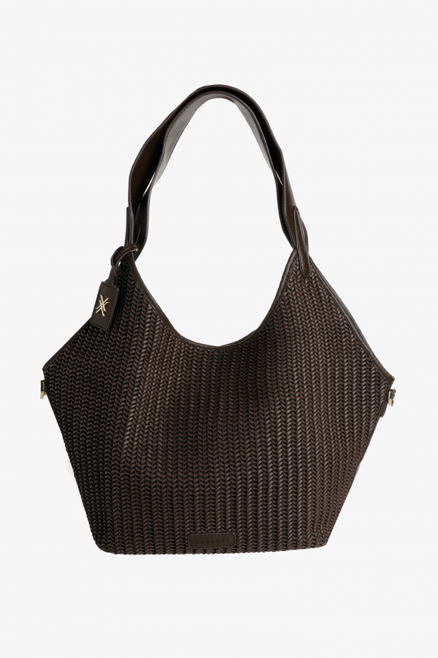 Woven tote bag