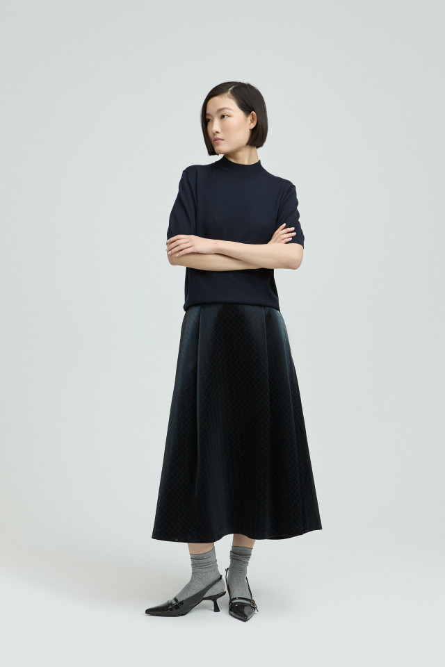 Basketweave skirt 