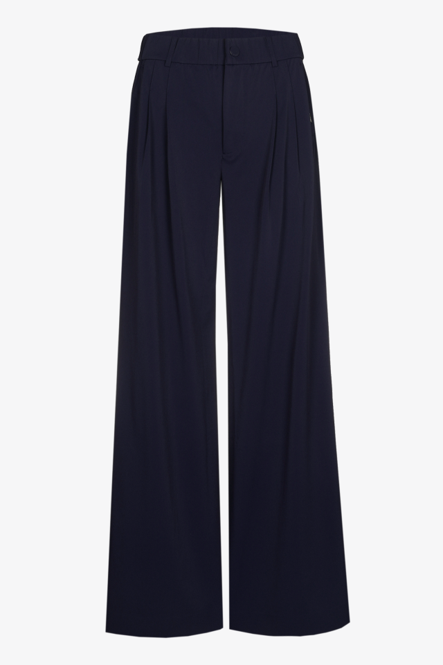Jersey-Hose mit weitem Bein