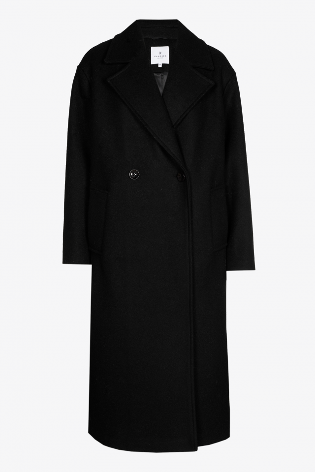 Manteau de luxe surdimensionné 