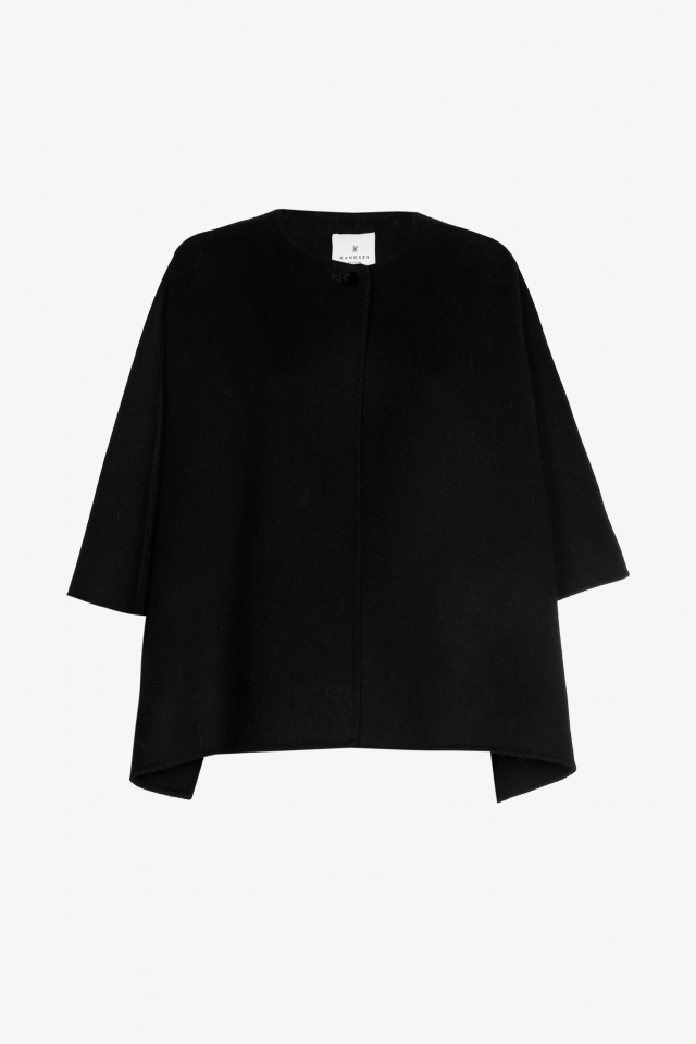 Cape in double-face stof