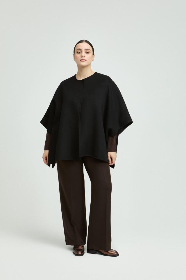 Cape in double-face stof