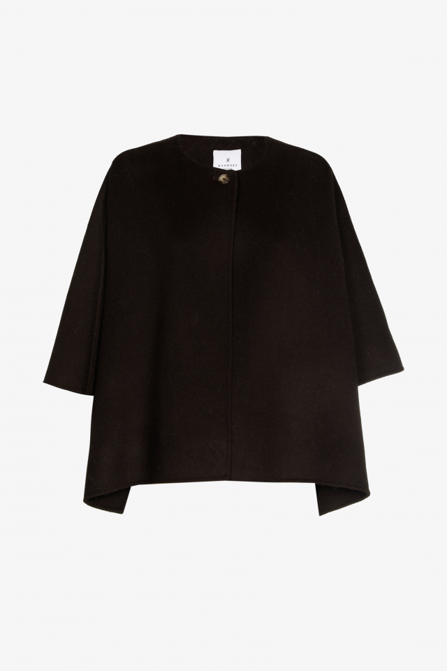 Cape in double-face stof
