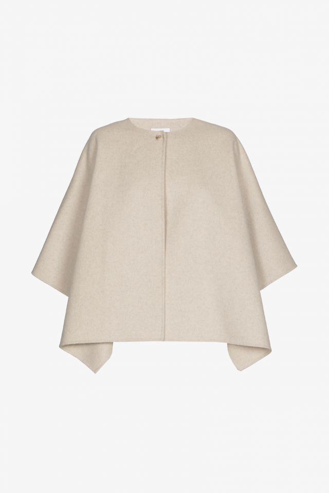 Cape in double-face stof