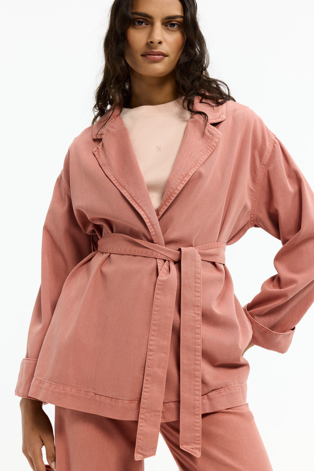 Casual ongevoerde blazer