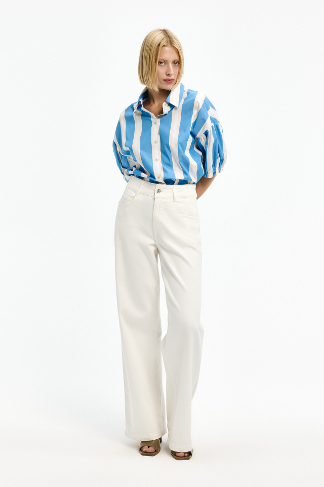 Jean à taille haute