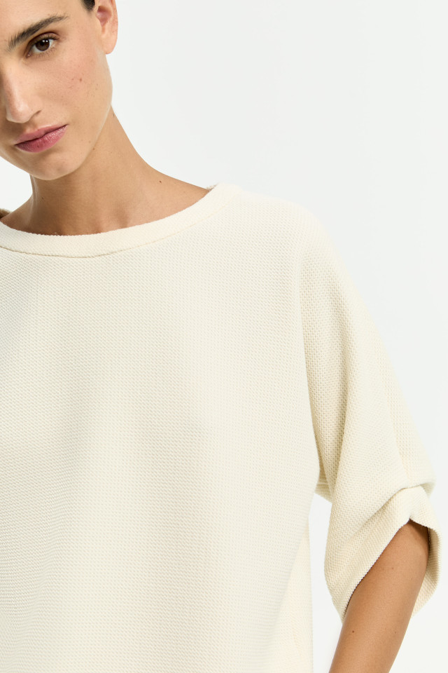 Bluse mit dezenter Struktur