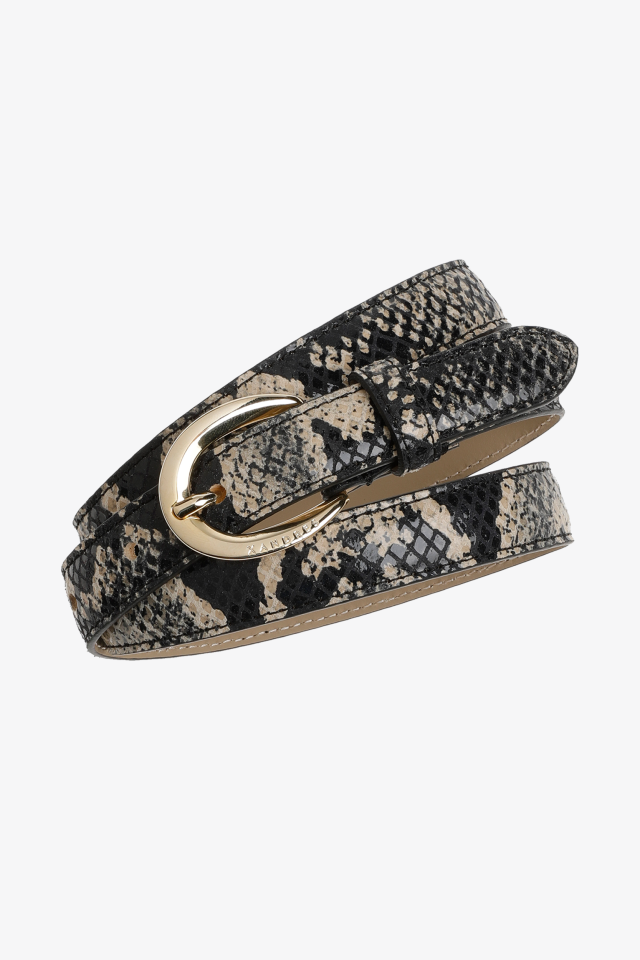 Élégante ceinture en cuir