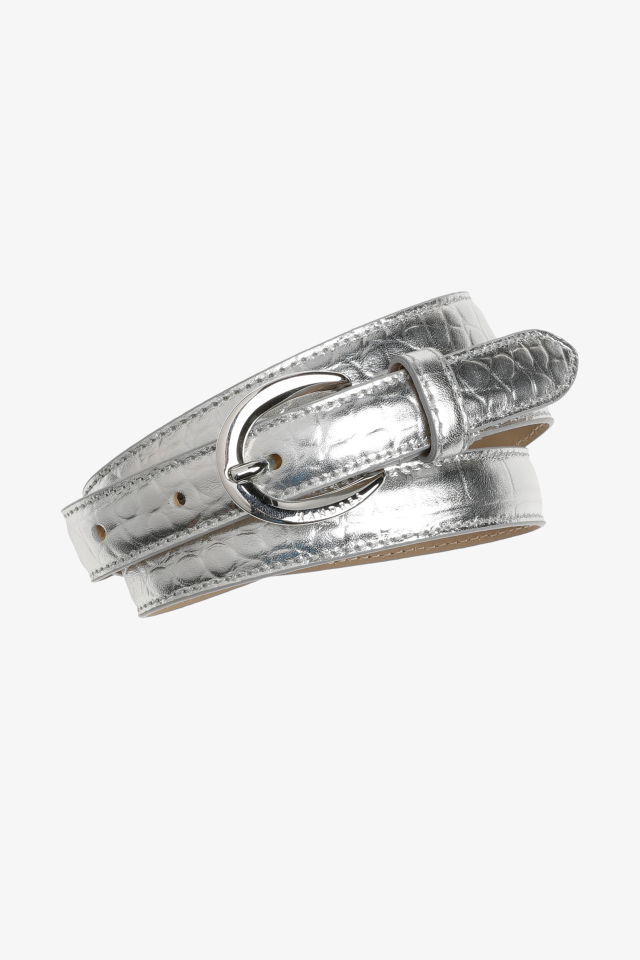 Élégante ceinture en cuir