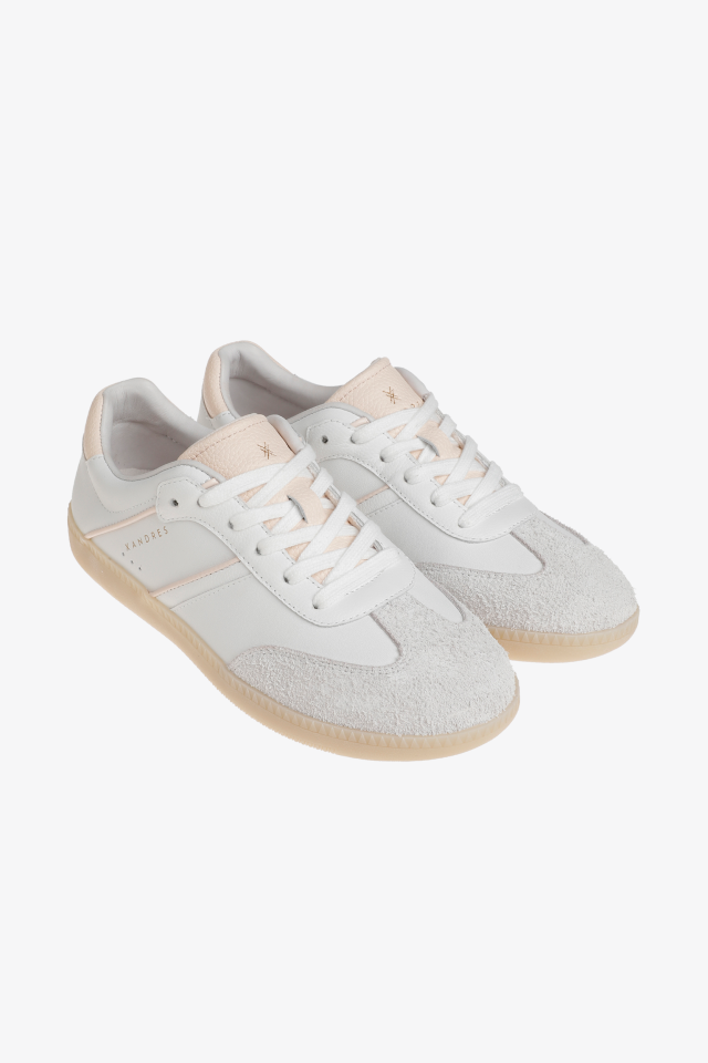 Comfortabele lederen sneakers