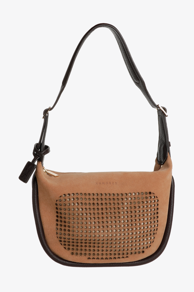 Sac à bandoulière en daim 