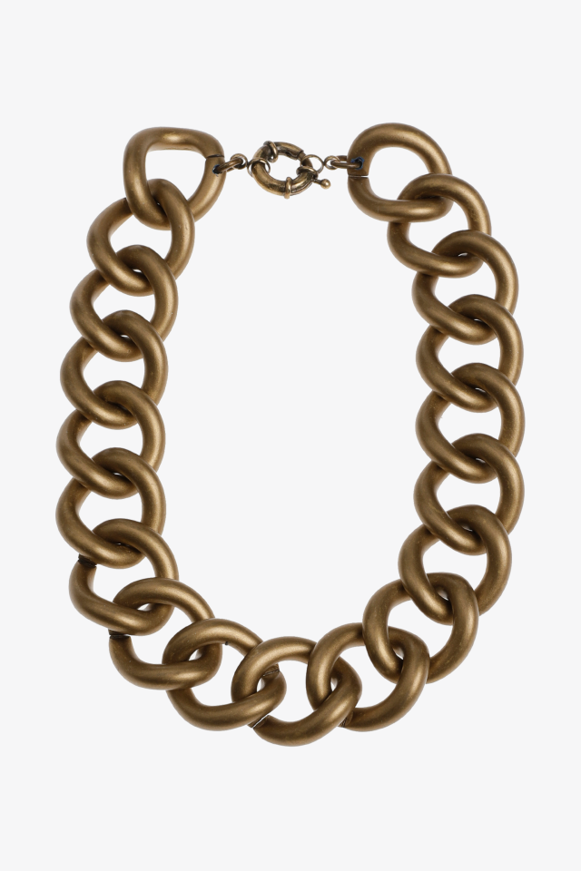 Collier maillon court