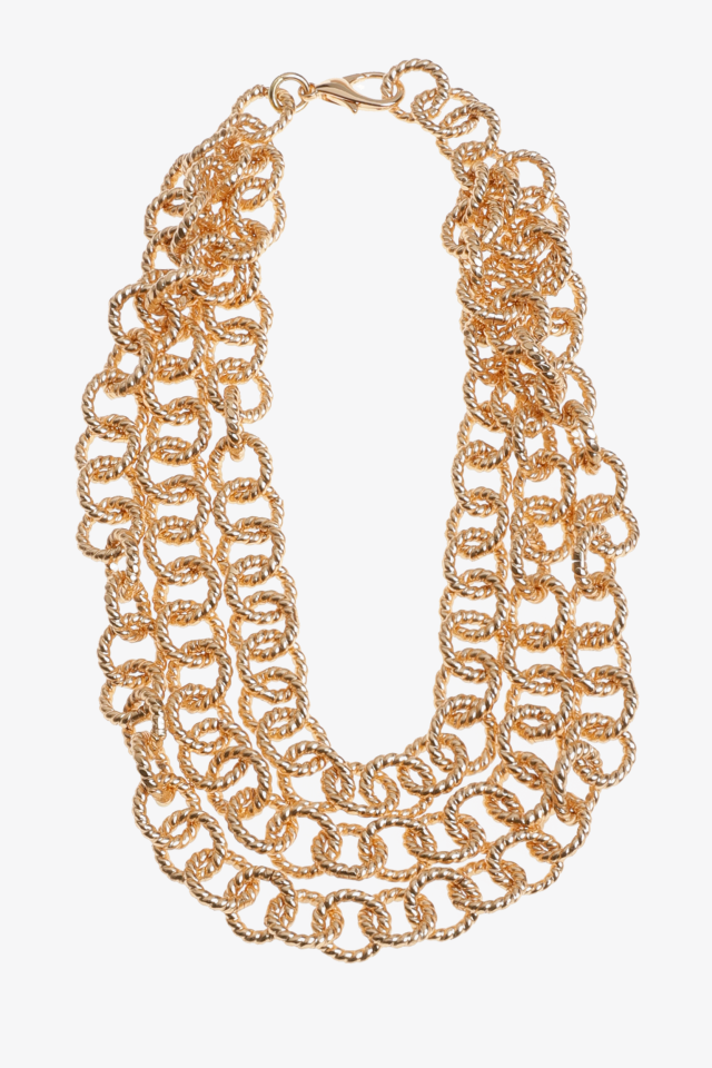 Korte schakelketting in 3 lagen