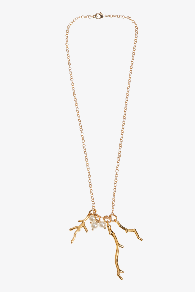 Halsketting met stijlvolle bedels