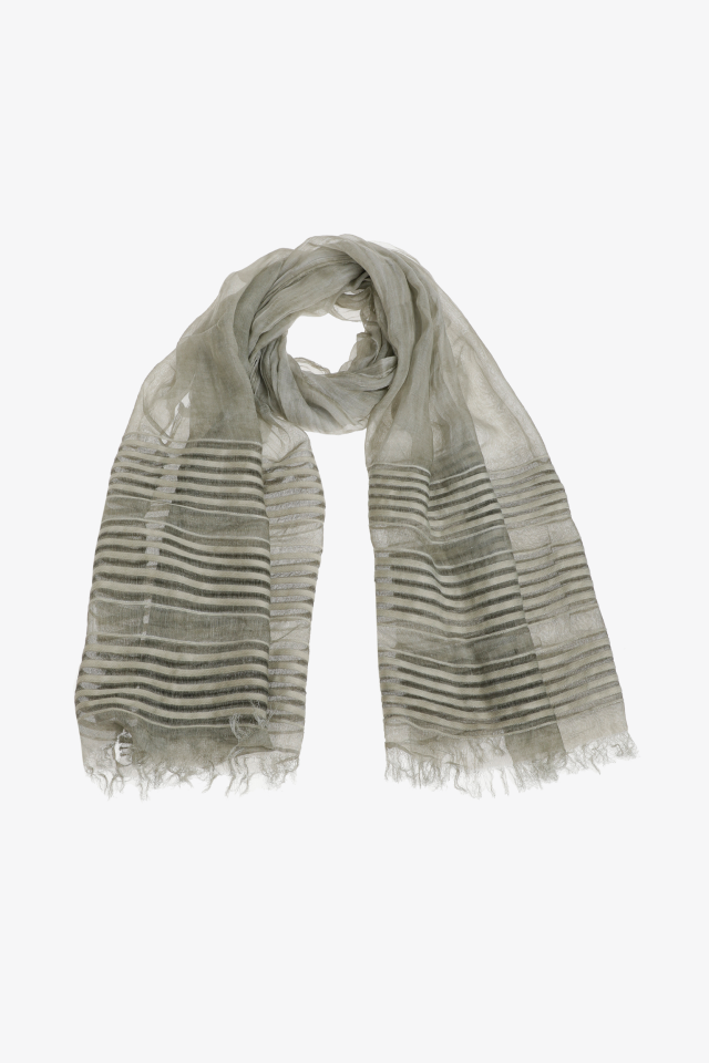 Foulard teint à froid