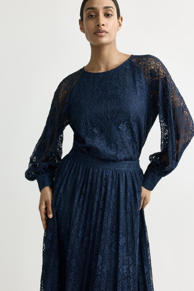 Blouse en dentelle