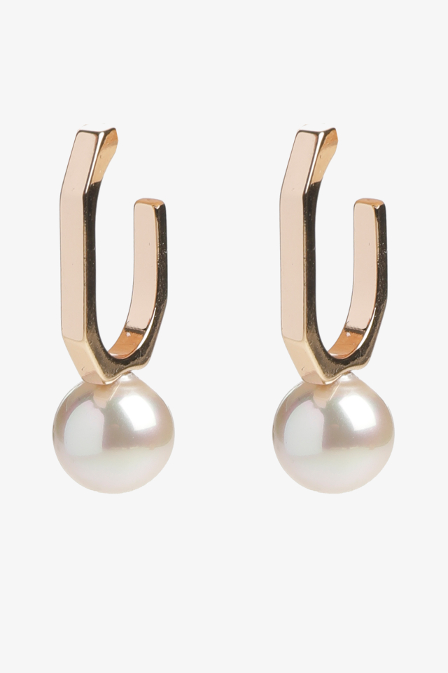 Boucles d'oreilles avec perles