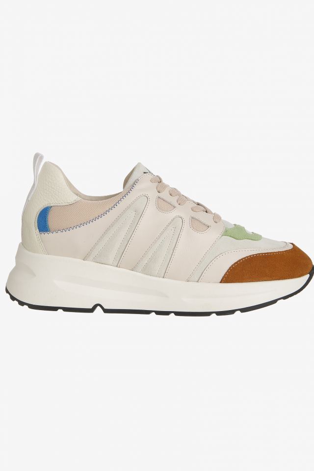 Meerkleurige sneaker