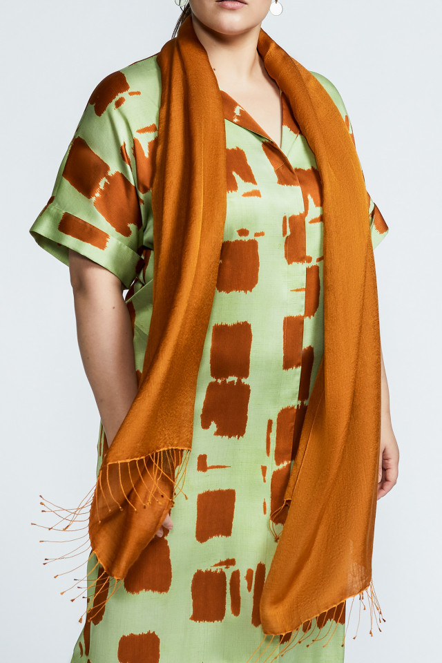 Soft, summery pashmina