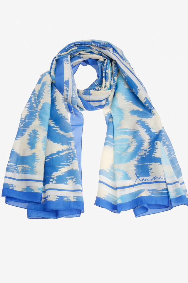 Sjaal met zomerse print