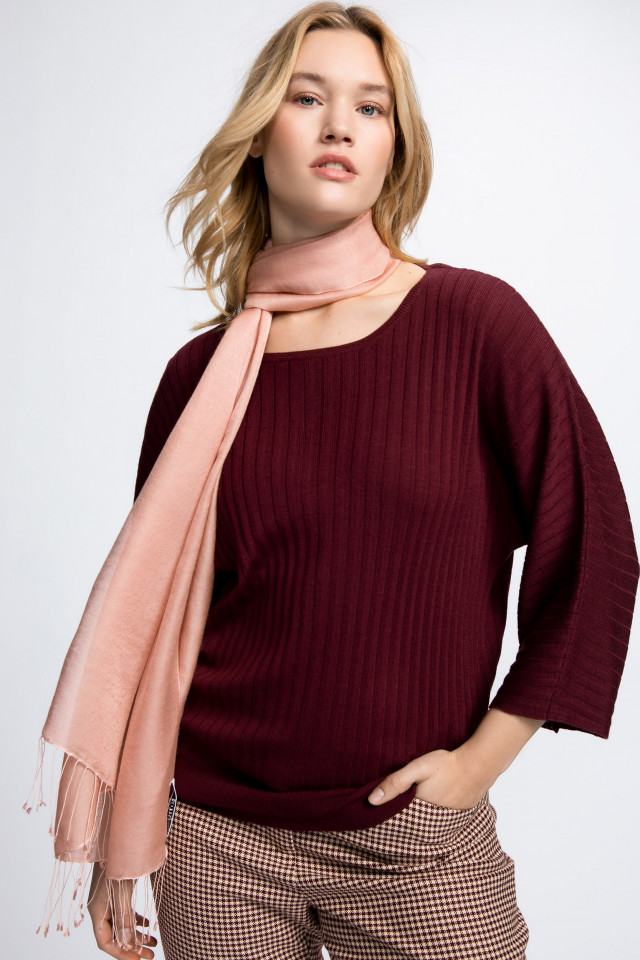 Pashmina in a blend of silk and wool