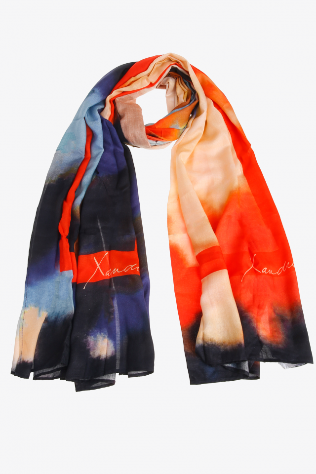Floral scarf