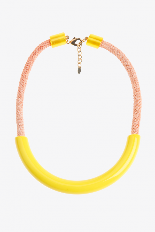 Original necklace with bar