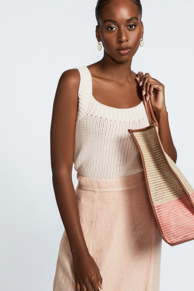 Wicker Xandres shopper
