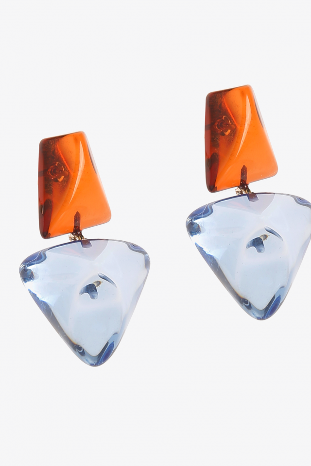 Boucles d’oreille colorées