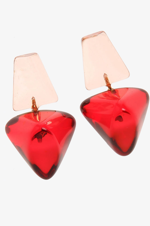 Boucles d’oreille colorées