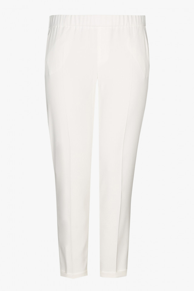Smart white trousers