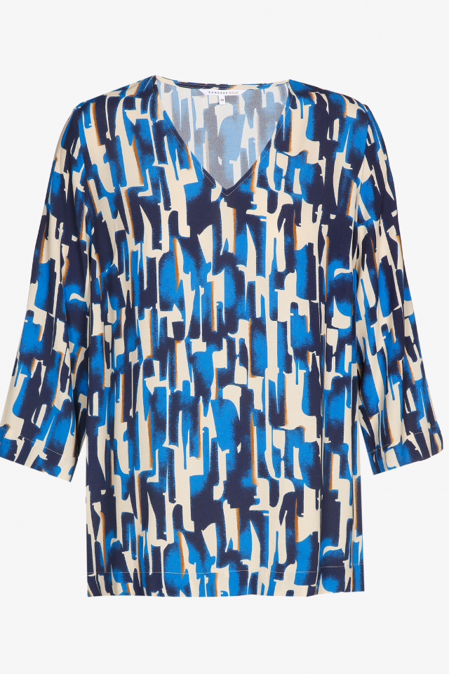 Blouse à col en V