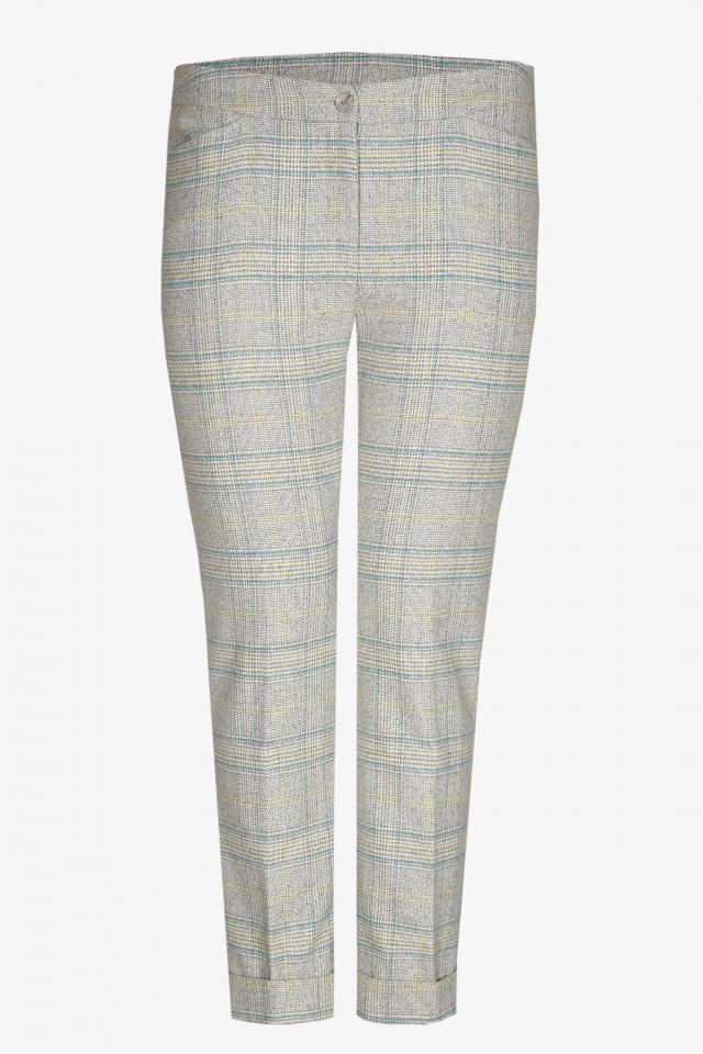 Geruite broek