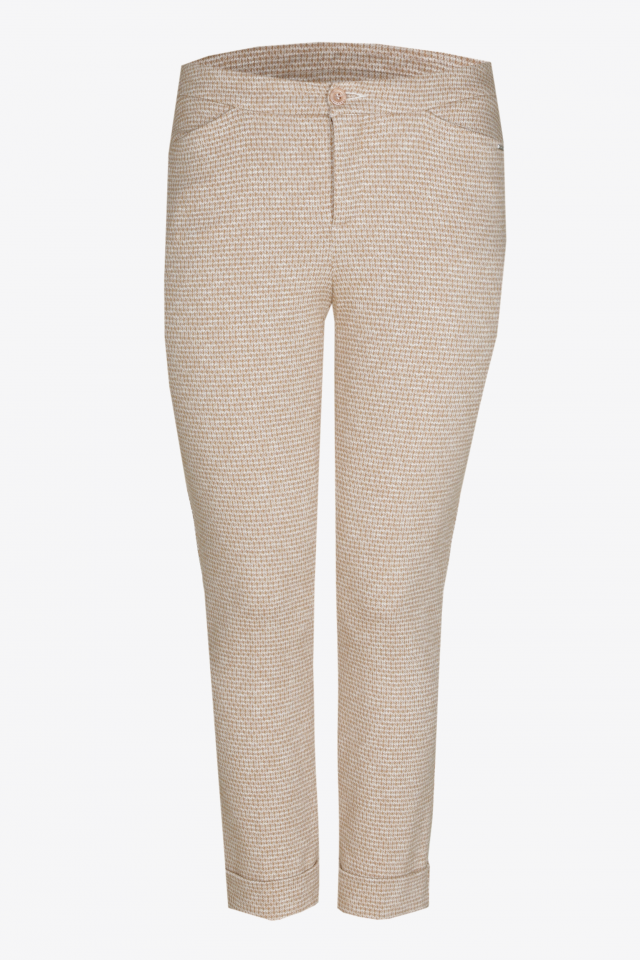 Tailored slim-fit trousers