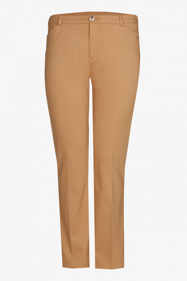 Soft trousers with narrow legs