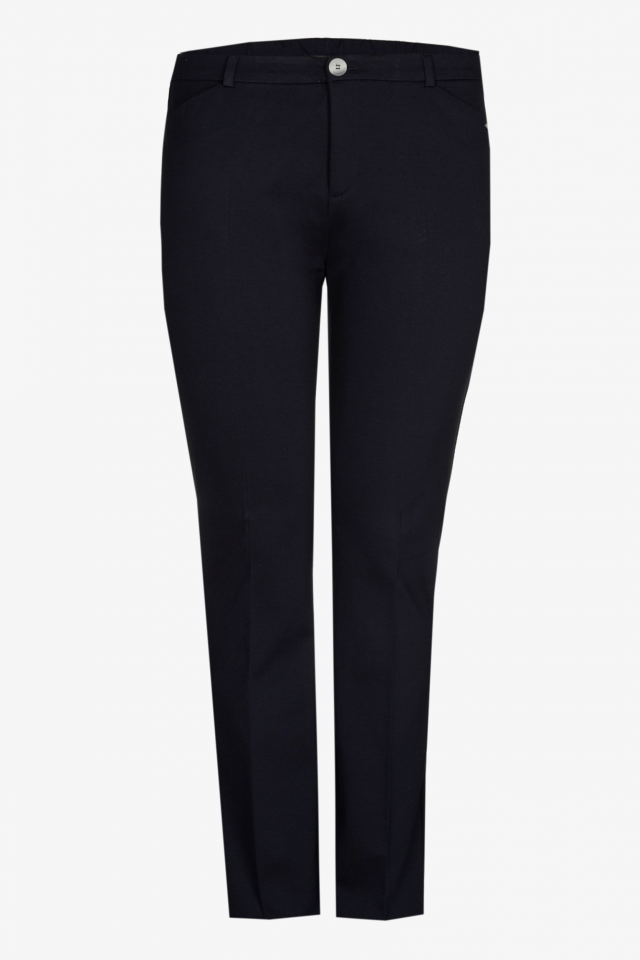 Pantalon doux à jambes étroites