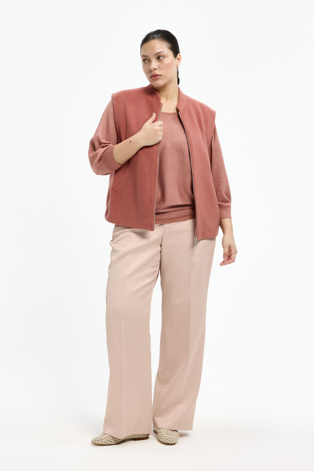 Stylish trousers with wide legs