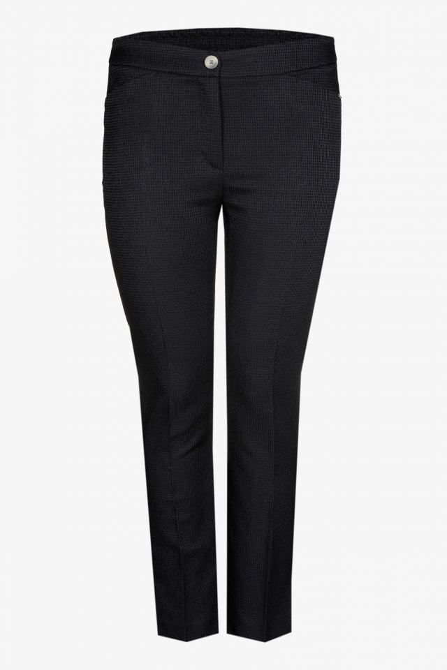 Pantalon à structure fine