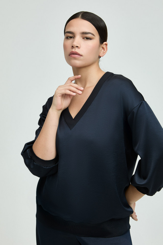 Blouse à manches longues